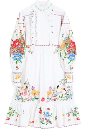 VALENTINO GARAVANI Besticktes Kleid
