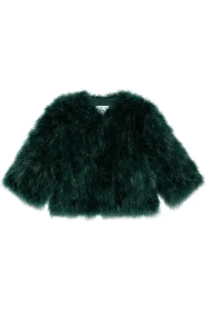 YVES SALOMON Jacke mit Federn