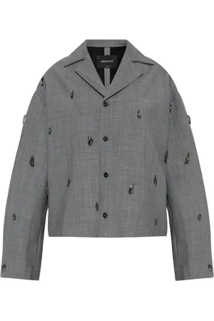 Fabiana Filippi Jacke mit Perlendetail