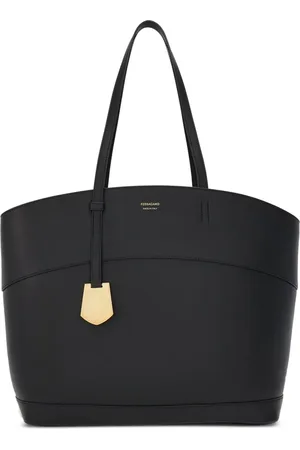 Salvatore Ferragamo Charming Shopper mit Logo-Print