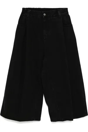 SONGZIO Strukturierter Croppedjeans