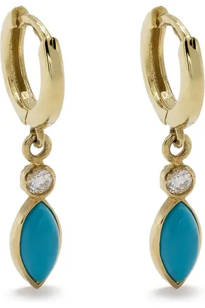 Jennifer Meyer Mini 18kt Gelbgoldohrringe mit Diamanten