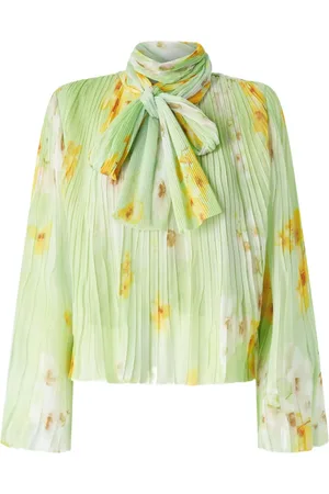 Pinko Bluse mit Blumen-Print