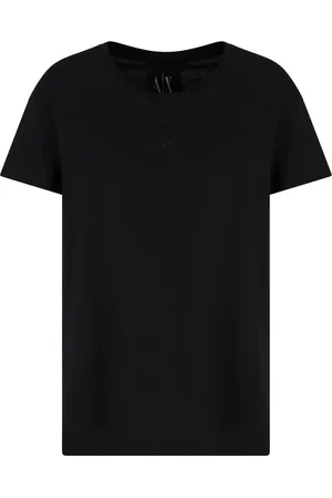 Armani Exchange T-Shirt mit Logo-Verzierung