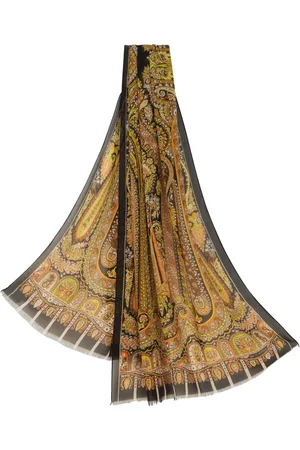 Etro Seidenschal mit Paisleymuster