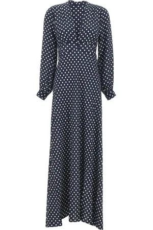 RIXO London Emory Maxikleid mit Polka Dots