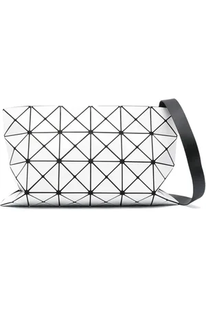 Issey Miyake Row Metallische Umhängetasche