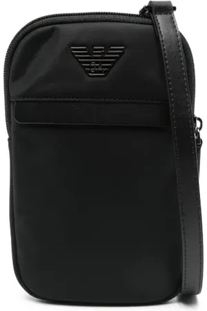 Emporio Armani Handyhülle mit Logo-Schild