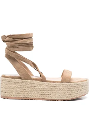 Gianvito Rossi Espadrilles aus Wildleder 60mm