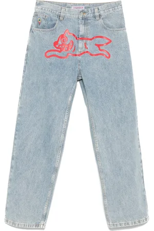 ICECREAM Running Dog Straight-Leg-Jeans