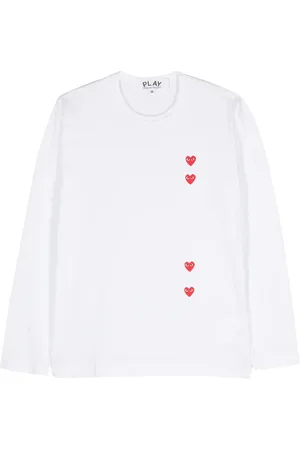 Comme des Garçons T-Shirt mit Herz-Print