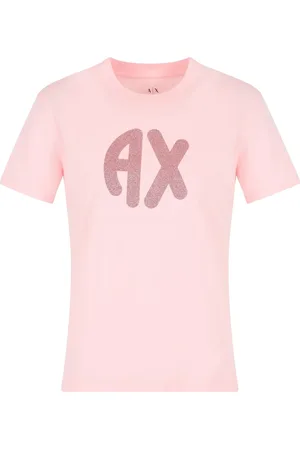 Armani Exchange T-Shirt mit Logo-Verzierung