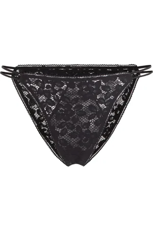 Wolford Tanga mit Spitzendetail