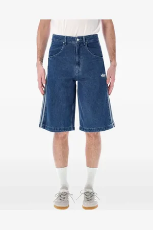 adidas Jeans-Shorts mit weitem Bein