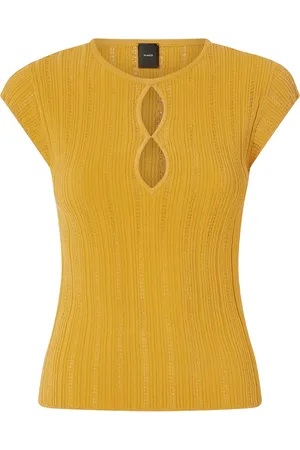 Pinko Geripptes Top