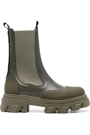 Ganni Chelsea-Boots mit breiter Sohle