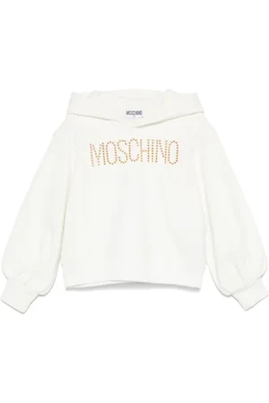 Moschino Hoodie mit Logo-Applikation