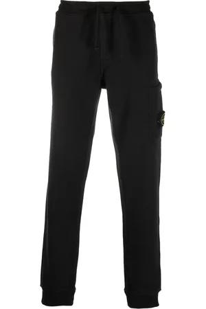 Stone Island Tapered-Jogginghose aus Fleece