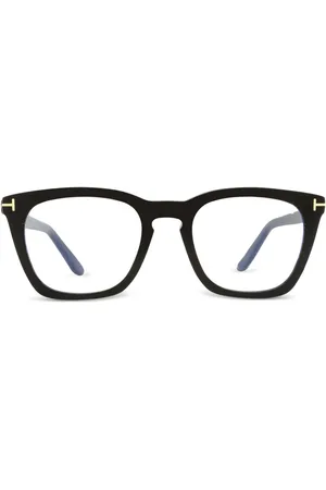 Tom Ford Eckige Brille mit Logo-Schild