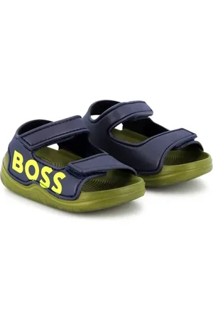 HUGO BOSS Sandalen mit Logo-Print