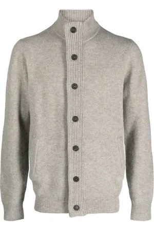 Barbour Cardigan mit Stehkragen