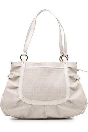 Fendi 2010-2024 großer Zucca Spalmati Chef Tote Bag