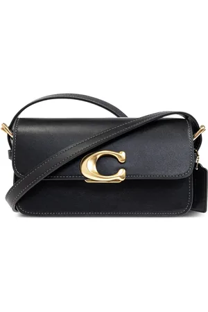 Coach Schultertasche mit Logo-Schild