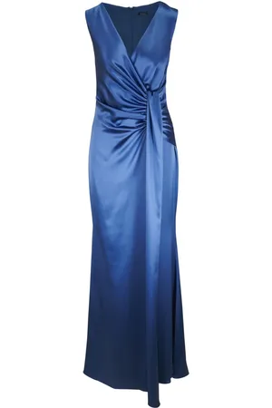 Kiton Gerafftes Abendkleid