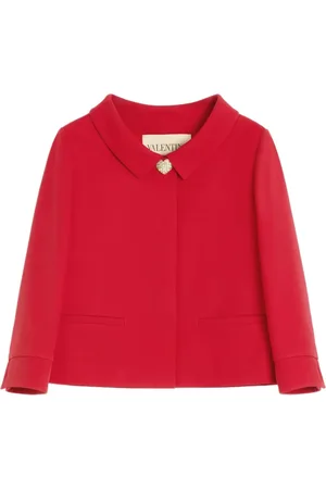 VALENTINO GARAVANI Crepe Couture Jacke