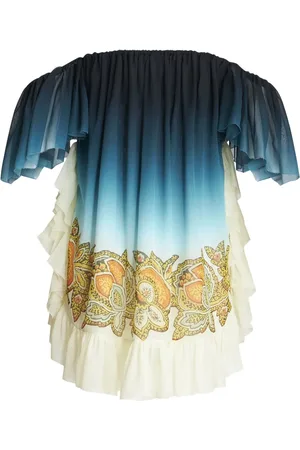Etro Seidenkleid mit Paisley-Print