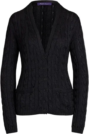 Ralph Lauren Cardigan mit Zopfmuster