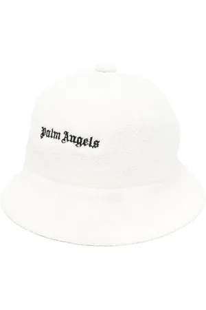 Palm Angels Fischerhut mit Logo-Stickerei