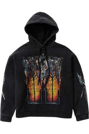 Who Decides War Hoodie mit grafischem Print