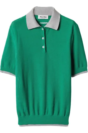 Miu Miu Klassisches Poloshirt