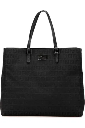 Fendi 2000-2010 Zucchino Canvas Tote Bag