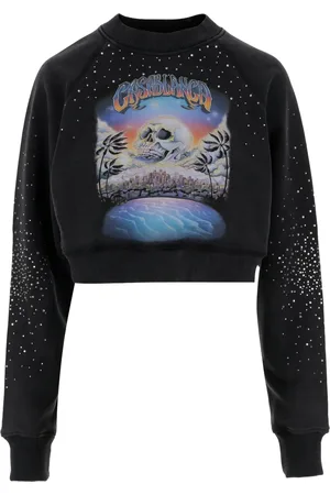 Casablanca Sweatshirt aus Bio-Baumwolle