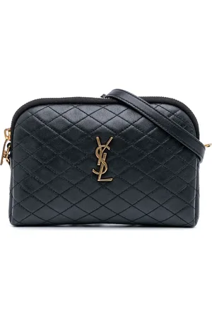 Saint Laurent 2022 mini Gaby Umhängetasche aus gestepptem Lammleder mit Reißverschluss