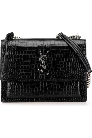 Saint Laurent 2017 mittelgroße Sunset Umhängetasche mit Prägung
