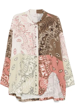 The Attico Hemd mit Paisley-Print