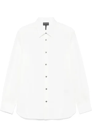 Emporio Armani Hemd mit Jacquard-Logo