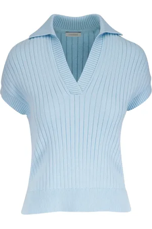 Kinross Geripptes Poloshirt