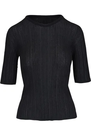 Majestic Top mit Lurex-Detail