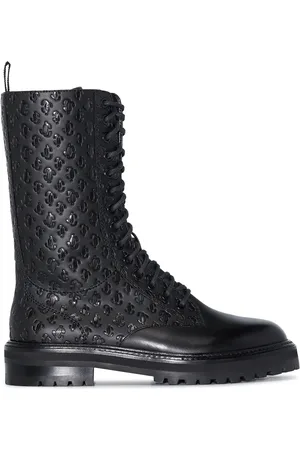 Jimmy Choo Cora Schnürstiefel mit Logo-Prägung