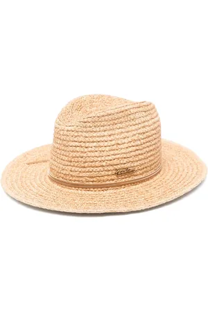 Borsalino Fedora aus Stroh