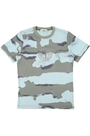 Stone Island T-Shirt mit Camouflage-Print