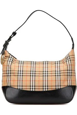Burberry 2000-2017 Haymarket Check Canvas Schultertasche