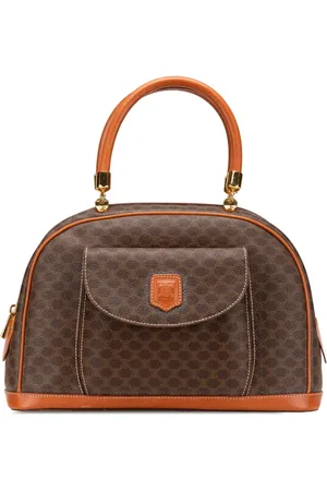 Céline 1997 Macadam Dome Handtasche aus beschichtetem Canvas
