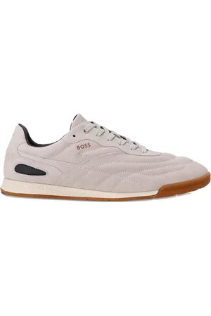 HUGO BOSS Sneakers mit Wildledereinsätzen