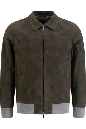 Doriani Cashmere Jacke aus Wildleder