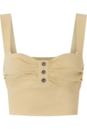 Pinko Gerafftes Cropped-Top